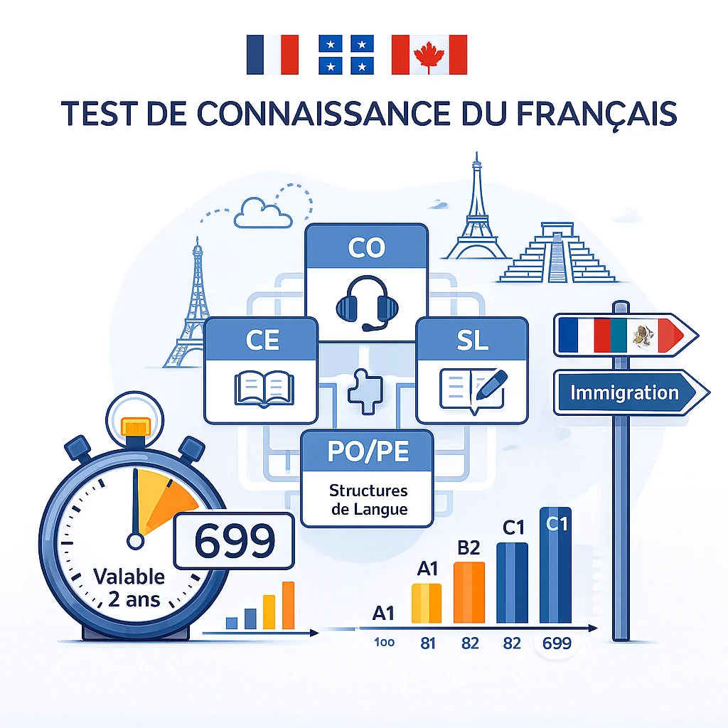 TCF (Test de Conocimiento del Francés): Tu pasaporte para la inmigración desde México 2 tcf quebec canada