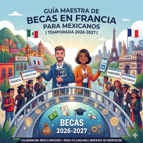 Guide Complet 2026-2027 : Financer ses Études en France pour les Étudiants Mexicains 2 becas francia